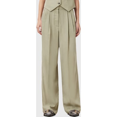 AllSaints Averie Ten Trouser Sage Green Taglia: 6 | Pantaloni Outlet | Donna | Verde