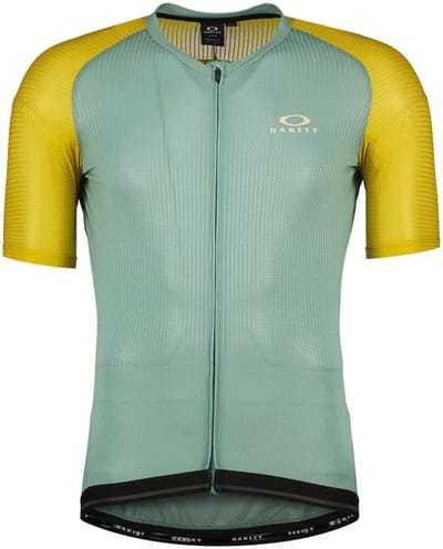 Oakley Apparel Endurance Ultra Lite Korte Mouw Wielertrui Blauw S Man