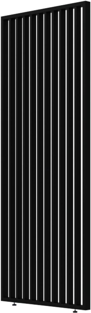 Verticaal decopaneel voor pergola 93cm (lengte) x 233.5cm (hoogte) RAL 9005 zwart