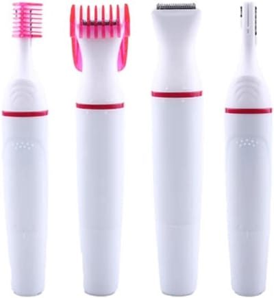 HEZIVO® Wenkbrauw Trimmer - Precisietrimmer 5-in-1 - Neushaartrimmer - Oortrimmer - Waterdicht - Oplaadbaar -