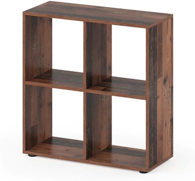 Vicco Tetra Ruimteverdeler – 72.6 x 72 cm Antiek hout