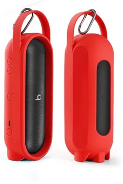 Siliconen Luidsprekerhoes Draagbare Bluetooth Speaker Opbergtas