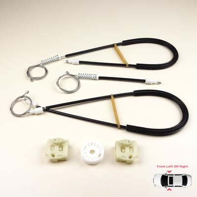 BWR557 Kit de réparation de lève-vitre électrique Gauche ou Droit pour Seat Ibiza MK3 6L1 2002-2008 3 portes HB Coupé 6L3837461 6L3837462