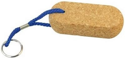 BREG - Kurk sleutelhanger - Ovaal