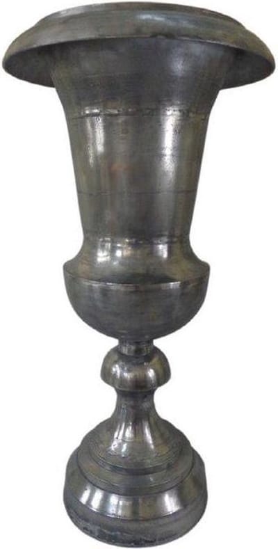 Deco4yourhome - Vaas Groot XXL - Metaal - Old Metal - Jakarta