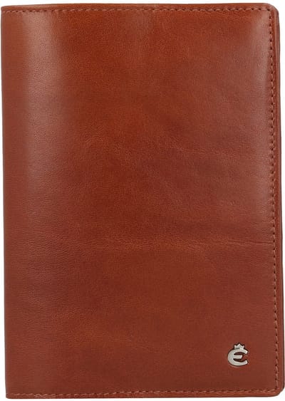 Esquire Toscana Paspoortkoffer Leer 9.5 cm - braun