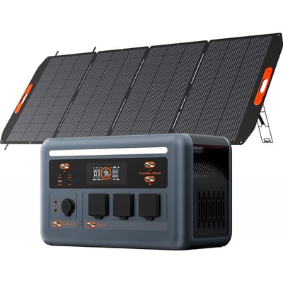 Blackview OSCAL PowerMax 1800W Draagbare Powerstation 1024Wh LFP 1*PM400 Plus zwart