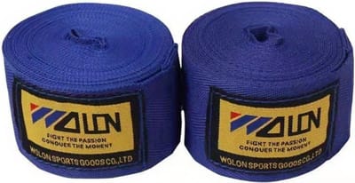 Nivard Bandage Boksen - Kickboksen - Handschoenen - Boks Bandage - Kickboks - Binnenhandschoenen - Handschoen - Boxing - MMA - Blauw - 5 Meter