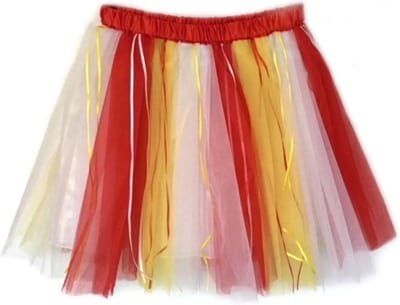 Carnaval tutu rokje kind (Rood, Wit, Geel)