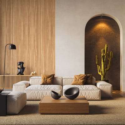 Zelfklevende vinyl muurbekleding op rol per meter - Muursticker met houtnerfpatroon - Licht en zwart - 60x100cm