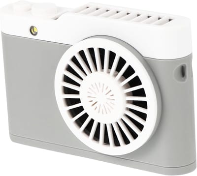 VHV - Aroma handventilator - bladloze mini ventilator met geurvak - USB oplaadbaar - bladloos ontwerp - voor kantoor, reizen, thuis en warme zomerdagen