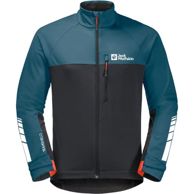Jack Wolfskin Morobbia Jas Heren, blauw/zwart