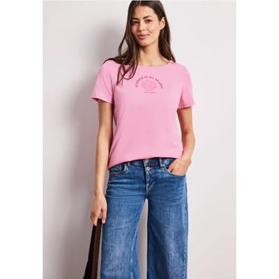Shirt met schelpenprint