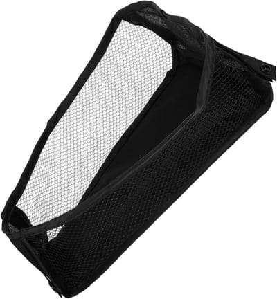 Kinderwagen Opbergtas - Kinderwagen Organizer - Babybenodigdheden Meenemen - Universele Bodemmand - 30 x 12 x 10 cm - Zwart