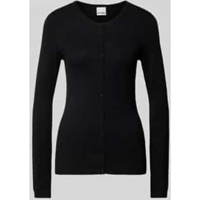Cardigan met doorlopende knoopsluiting model 'MAFA'
