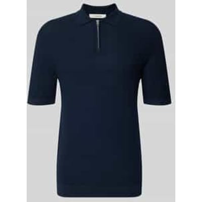 Regular fit poloshirt van puur biologisch katoen model 'CRAN'