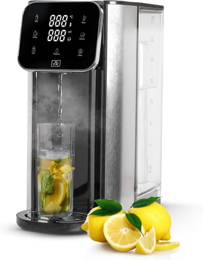 Heetwaterdispenser - Waterkoker Tap - Direct Warm Water - 7 Temperatuur Keuzes - 3 Liter Tank - Grijs