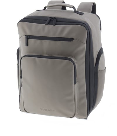 Vogart Sync Reistas Rugzak - Laptoprugzak - 16 inch - Waterafstotend - Underseater - Beige