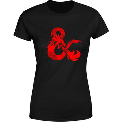 Dungeons & Dragons Ampersand Women's T-Shirt - Zwart - XS