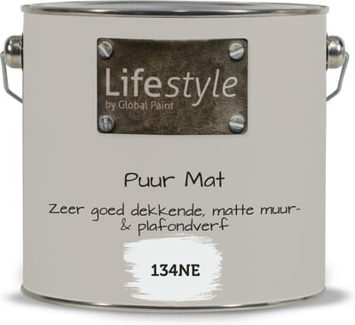 Lifestyle Puur Mat - Muurverf - 134NE - 2.5 liter