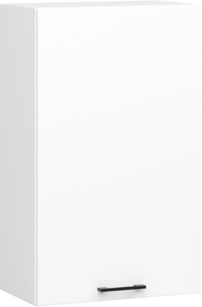 Keukenkast modulaire OLIWIA W50 met 1 Deur / Hangkast / Bovenkast / AKORD Furniture Factory / Wit / 50 x 72 x 30 cm