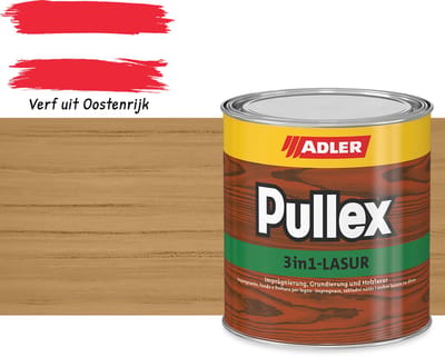 ADLER Pullex 3in1-Lazuur Ligurien, bruine beits 2,5 liter