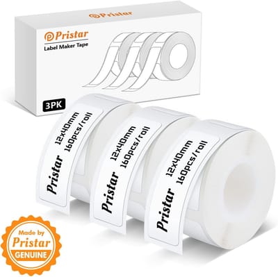 Thermal Labels P15 - 3 Rollen - 12 mm x 40 mm