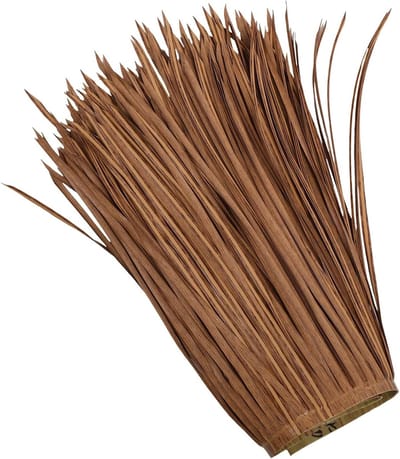 Dakbedekking Riet - Kunstmatige Stro - Tuindecoratie - Weerbestendig Materiaal - 100x50cm - Natuurlijk