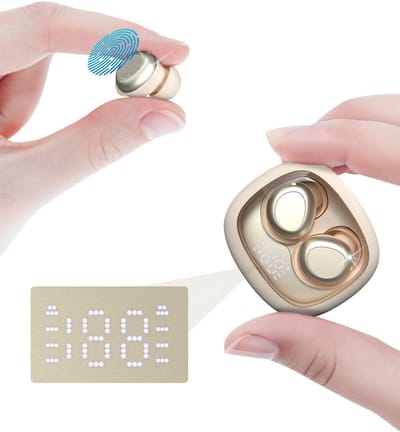 Draadloze Slaap Oordopjes met Ruisonderdrukking - Bluetooth 5.4 - Comfortabel voor Zijslapers - 48u Speeltijd