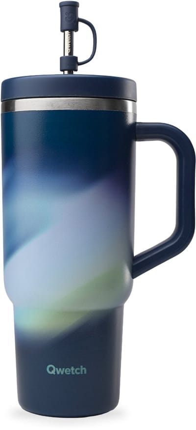 Qwetch Travel Cup Geïsoleerd - Aura Nachtblauw