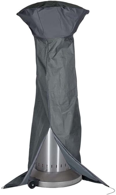 Robuuste Heizpilz Beschermhoes voor Terrasverwarmers - Waterdicht, UV-bestendig, gemaakt van Polyester 420D, met een diameter van 53 cm en hoogte van 221 cm voor optimale bescherming tegen weer en wind