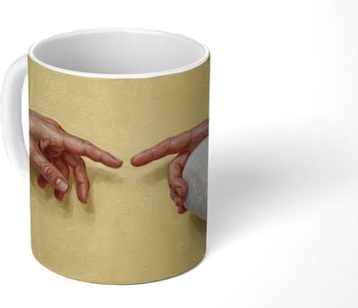 Mok - Koffiemok - Klassiek - Kunst - Humor - Mokken - 350 ML - Beker - Koffiemokken - Theemok