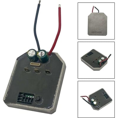 1 pièce 55A 21V Clé Électrique Carte Contrôleur Outil Électrique Carte Mère Accessoires Meuleuse d'Angle au Lithium Sans Balais Carte de Contrôle Black