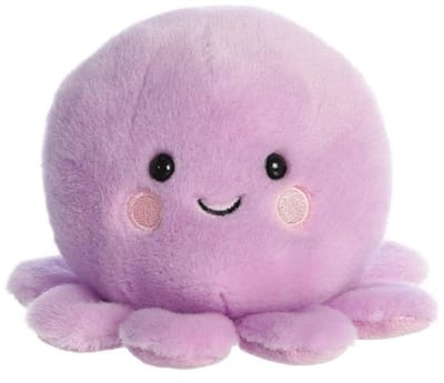 Palm Pals Octopus Pluche Knuffel 15 cm