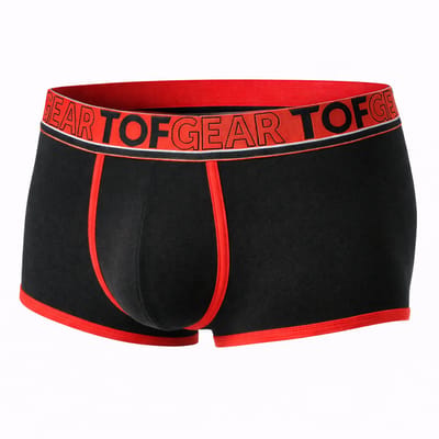 TOF Paris Champion Trunk Black - MAAT XXL - Heren Ondergoed - Boxershort voor Man - Mannen Boxershort
