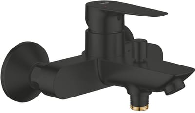 GROHE Start Edge Badmengkraan – Wandmontage – SmoothControl – Inclusief S-koppelingen – Matte Black