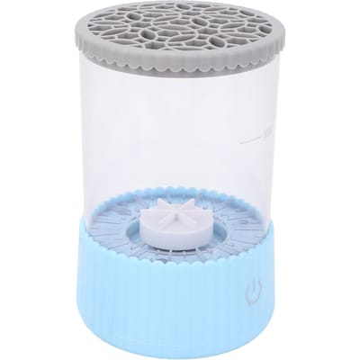 Elektrische Make-up Kwastenreiniger USB Plug-in Automatische Make-up Kwastenreinigingsmachine 7000RPM Make-up blauw