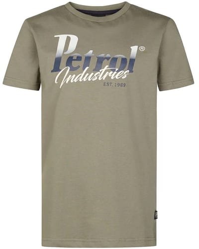 Petrol Industries B-3050-tsr134 T-shirt Met Korte Mouwen Groen 13-14 Years Jongen