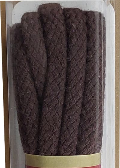 Ronilux Veter - Donker Bruin - Rond - Koord Veters - Lengte 120 cm - Dikte 4 mm - Schoenveter
