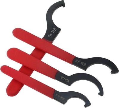 Universele Steeksleutel Set - Aanpassingsgereedschap - Schroefset Aanpassen - Comfortabele Grip - 4 Maten - Zwart