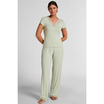 Hunkemöller Pyjama Set Nana Groen