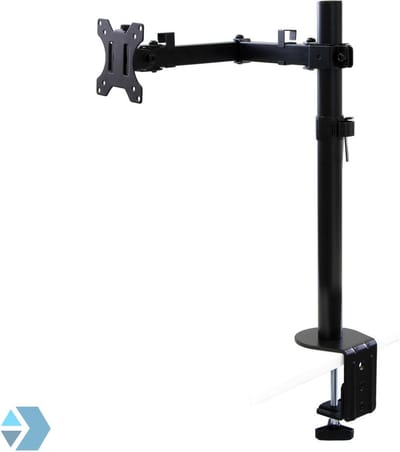 Eleganca enkele monitor beugel – monitor arm - monitor beugel 1 scherm - 13 tot 32 inch – tot 8kg per arm – zwart