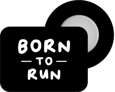 Bibbits hardloopmagneten | Born To Run Black