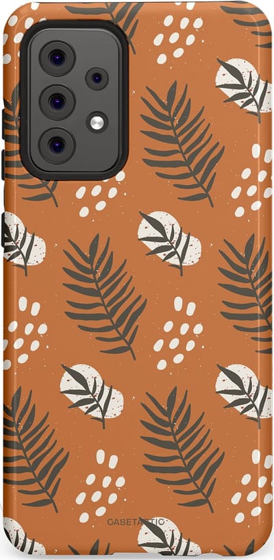 Casetastic Hoesje Geschikt voor Samsung A52 (4G/5G/s) - Stijlvolle Beschermende Duo-layer Case - Rustiek ritme