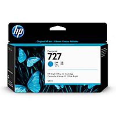 HP B3P19A nr. 727 inktcartridge cyaan hoge capaciteit (origineel)