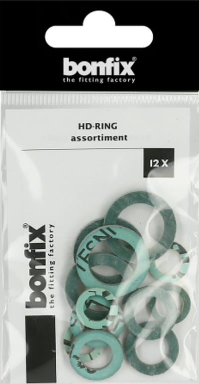 Bonfix HD-ring assortiment 12 stuks