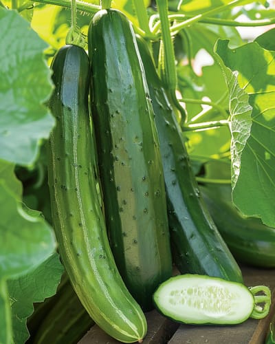 Komkommer Zaden Laureen F1 Cucumis Sativus Eenjarig