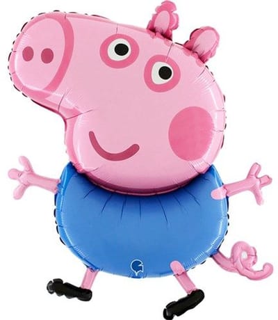 Folieballon - George Peppa Pig - 76 cm - Helium- en Luchtvulling