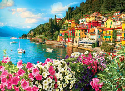 Eurographics - Comomeer, Italië - 1000 stukjes - HDR Fotografie Legpuzzel
