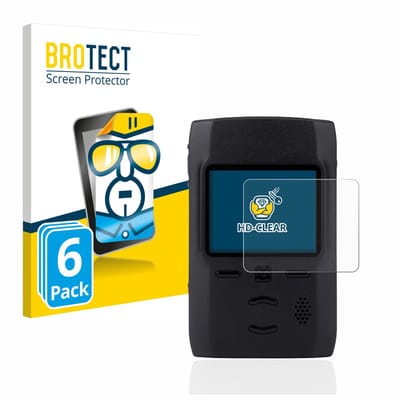 BROTECT - Screenprotector voor Motorola Advisor TPG2200 - Folie Beschermfolie transparant 6 Stuks